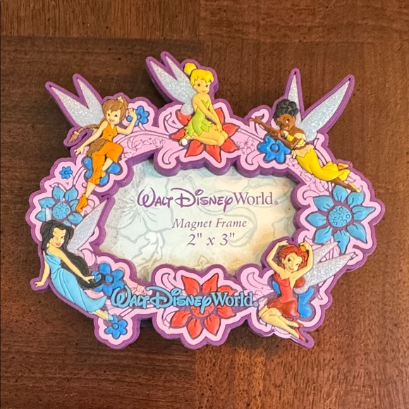 Disney Other - Walt Disney World Disney Fairies Magnetic Photo Picture Frame Tinker Bell Rani